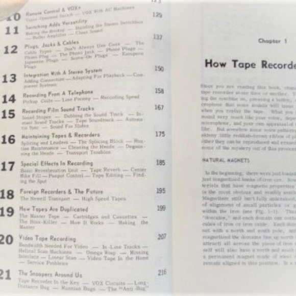 6X VARIOUS Tape Recording Books HOW To MAKE Good Tape Recording C.J. Le Bel - Picture 15 of 15